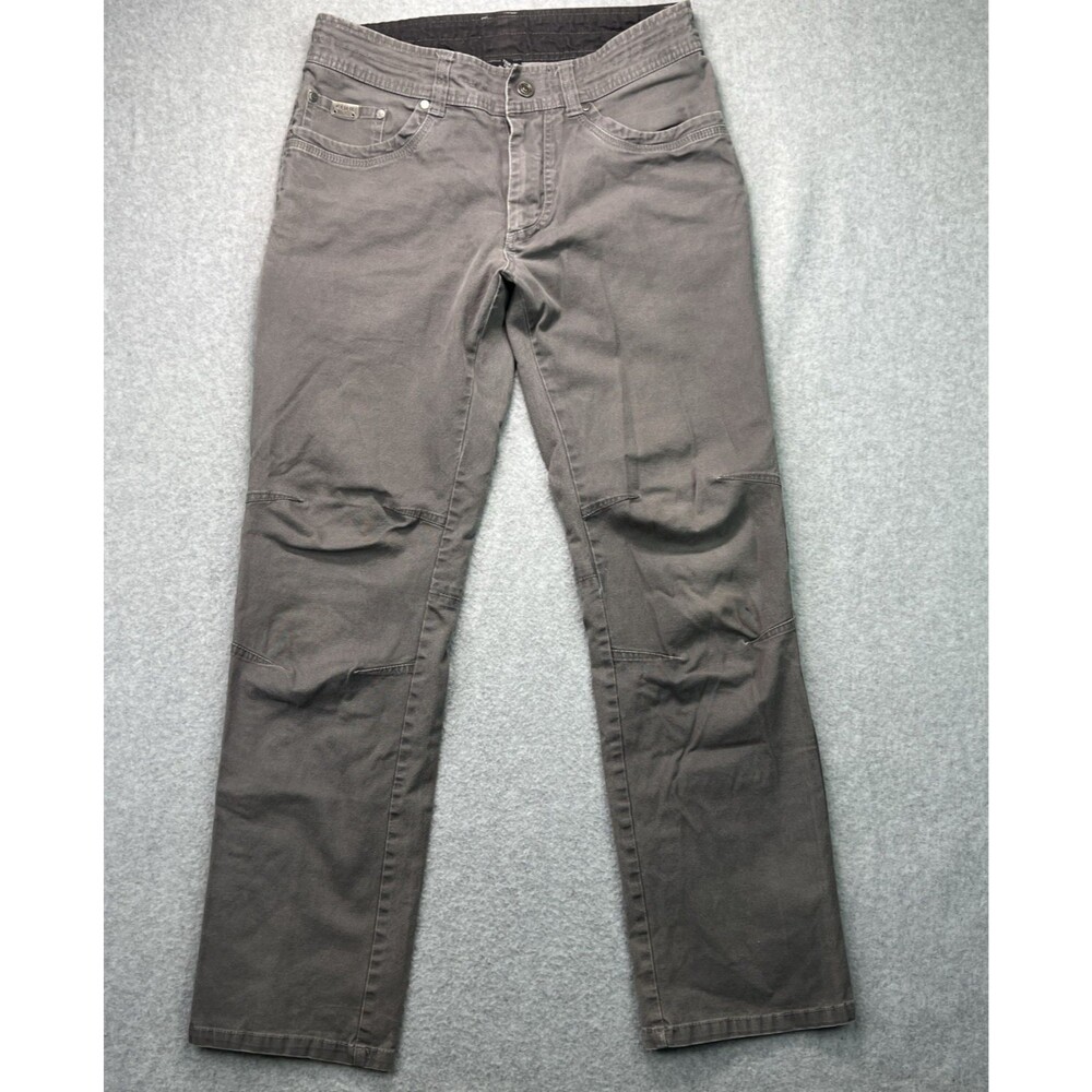 Kuhl Men's Kanvus Jeans 32x32 (32x29.5) Stretch Canvas Hiking Outdoor Gorpcore